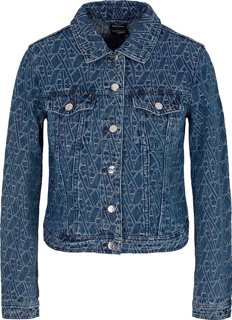 Armani Exchange Xw000556a_f12844f Jeansjacke Blau XL Frau Blau XL