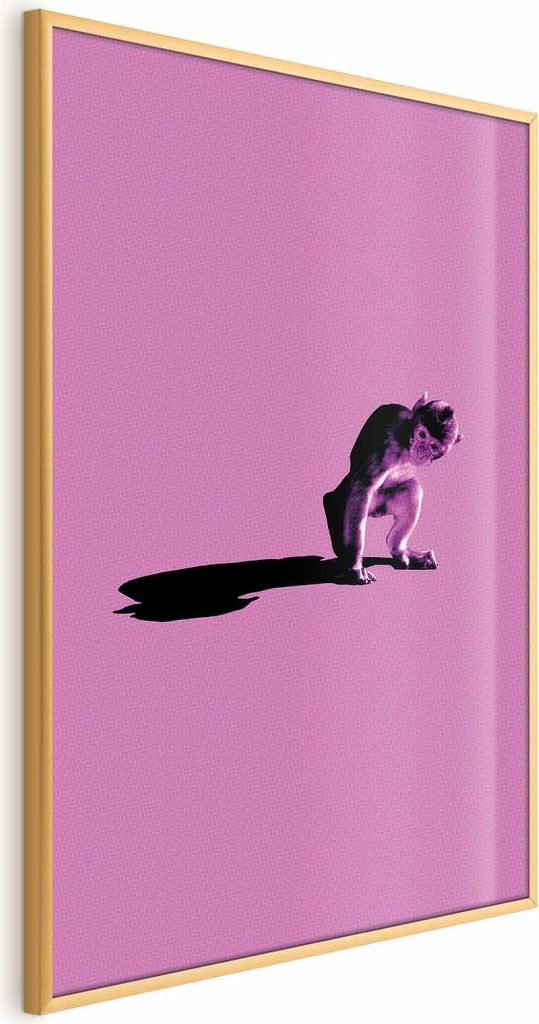 Posterpapier Poster - Little Monkey 40x60 cm Tiere g-C-0116-ao-a