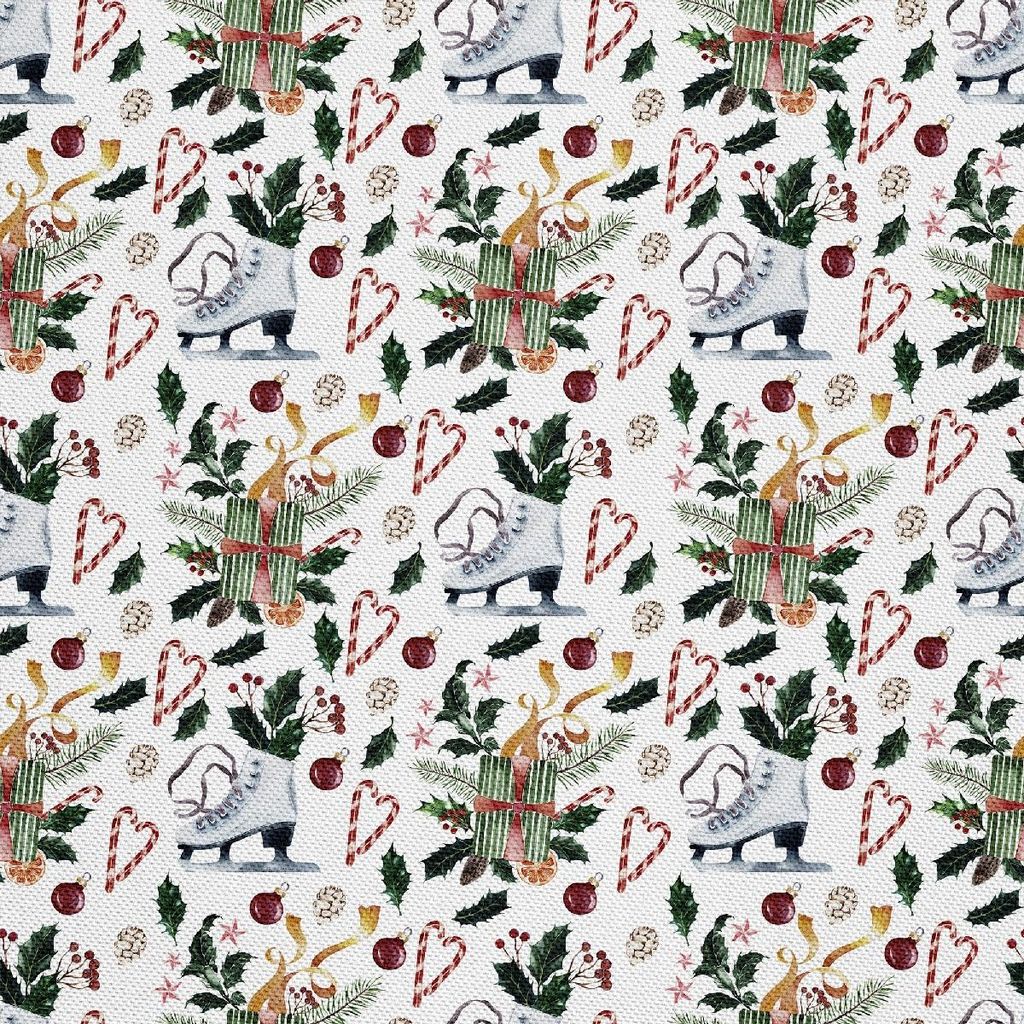 OUTDOOR DEKOSTOFFE OXFORD - Motiv Weihnachtsferien | DX1898