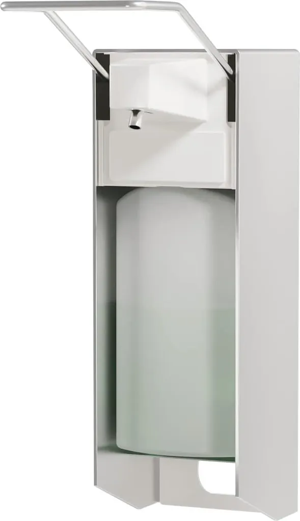 Distributeur de savon mural 500 ml pour gain de place et hygiène optimale