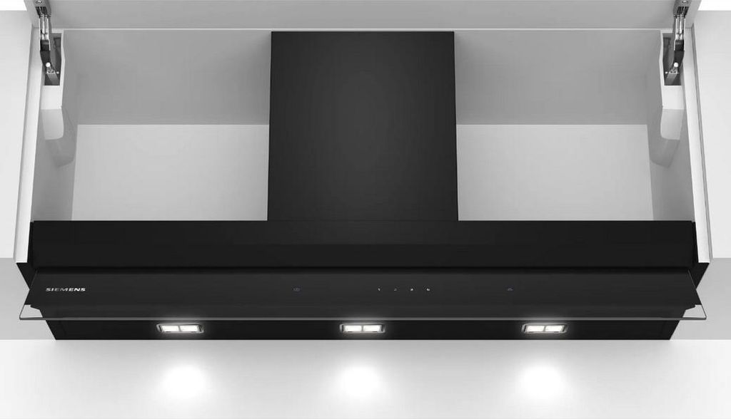 Siemens LJ97BAM60 Dunstabzugshaube 460m3/h Schwarz Produktbild 