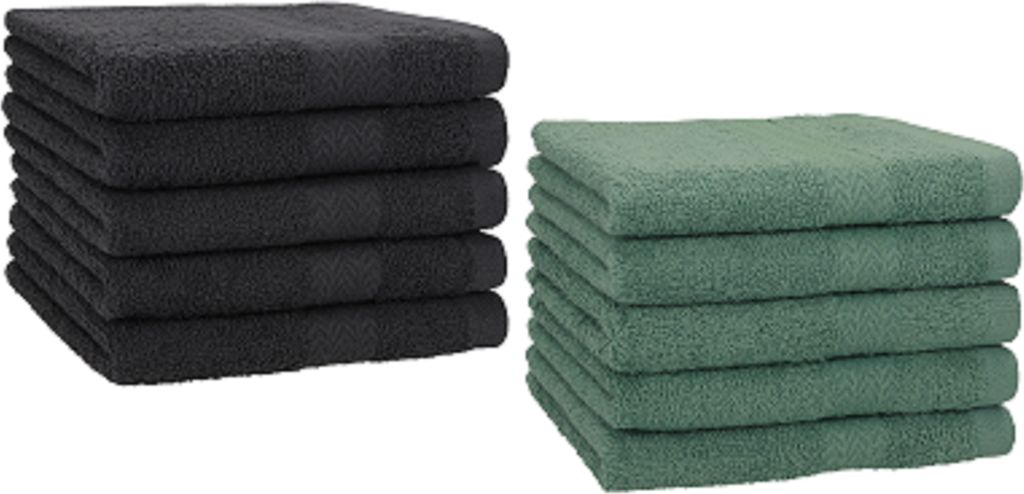 Betz 10 Stück Gästetücher 30x50 cm PREMIUM 100% Baumwolle Produktbild 