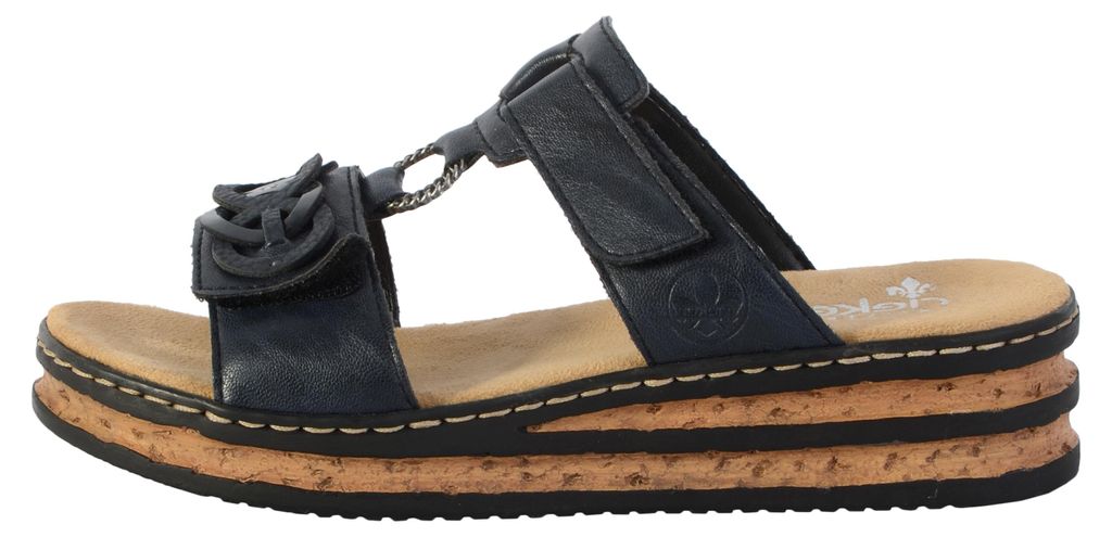 Pantofole da donna Rieker 62936-14 blau 39 Immagine del prodotto 