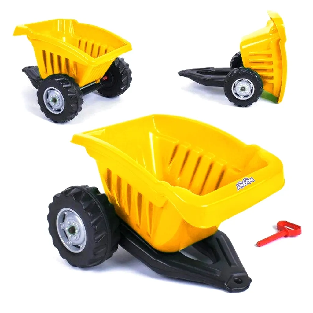 WOOPIE ACTIVE TRAILER Jaune 35 kg - Remorque robuste pour enfant