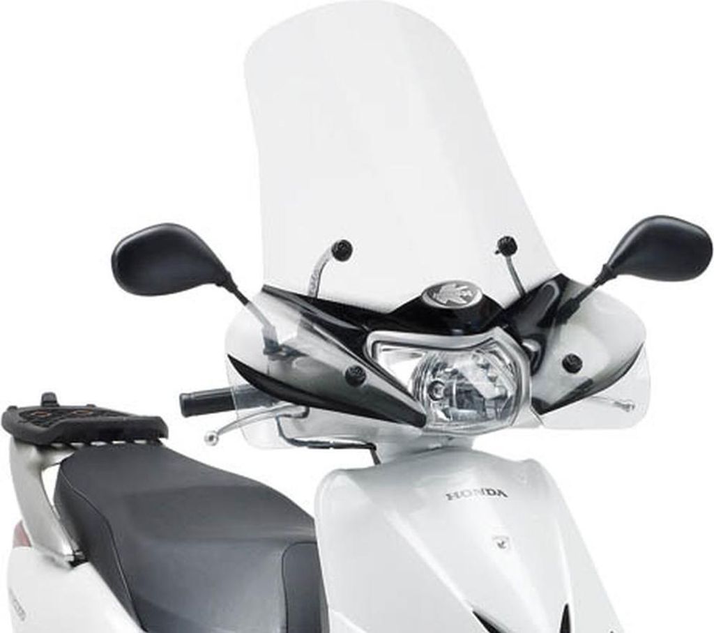 Für Honda Lead 110 (08-14) 52 X 66,5 Cm Klare Windschutzscheibe - Passend A314Ak