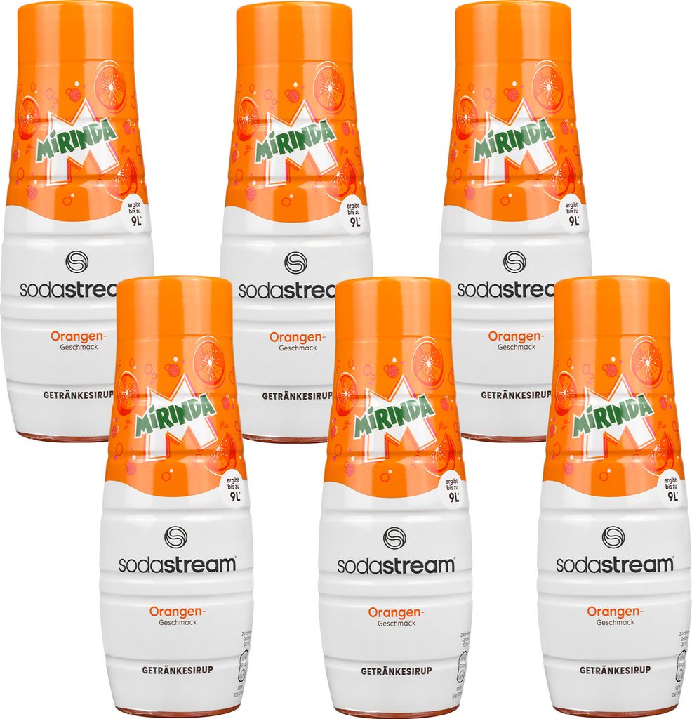 Sirop Sodastream Mirinda, 440 ml, 6 pièces Image du produit 