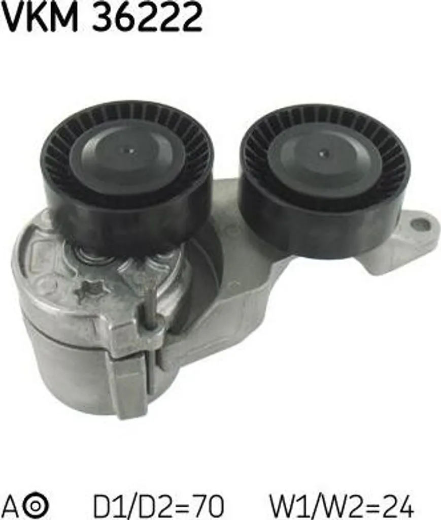 Entretien Volvo : Galet tendeur SKF VKM 36222 pour courroie trapézoïdale