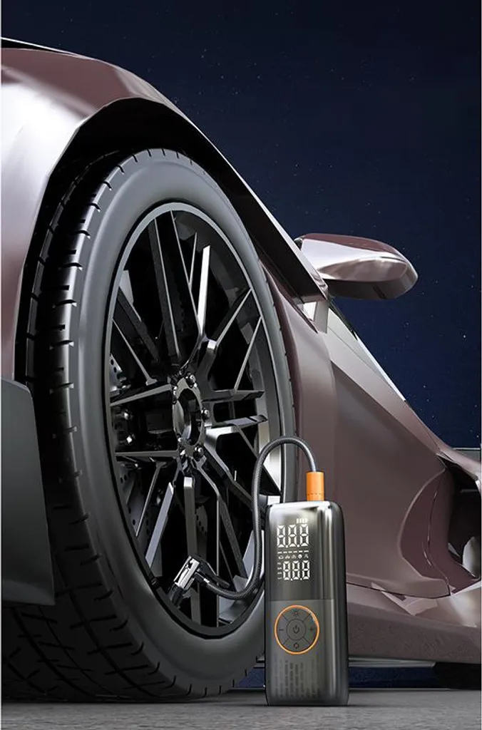 Gonfleur Électrique Intelligent INF Smart avec Écran LED et Arrêt Auto - 4