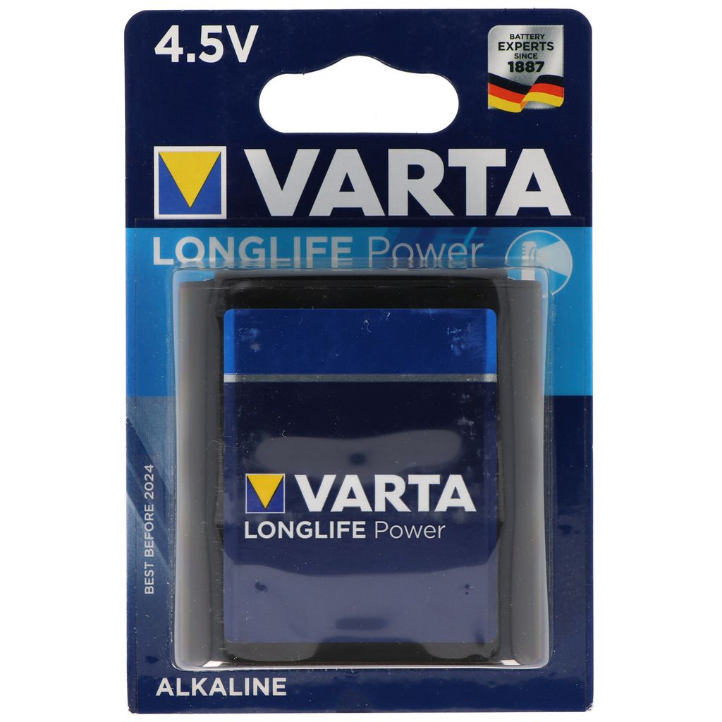 Varta Batterie LONGLIFE Power (High Energy) 4.5V 3LR12 1St. Image du produit 