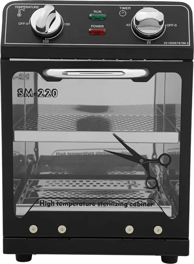 Stérilisateur à Chaleur Sèche 600W Anti-Corrosion pour Matériel Inox