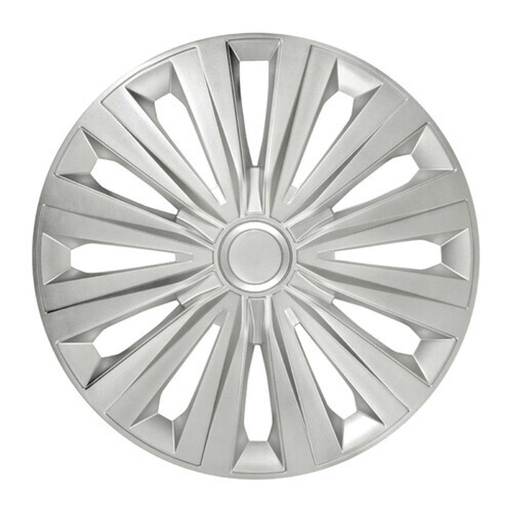 Set von 4 Mehrsilber Radkappen D 13 für Autos