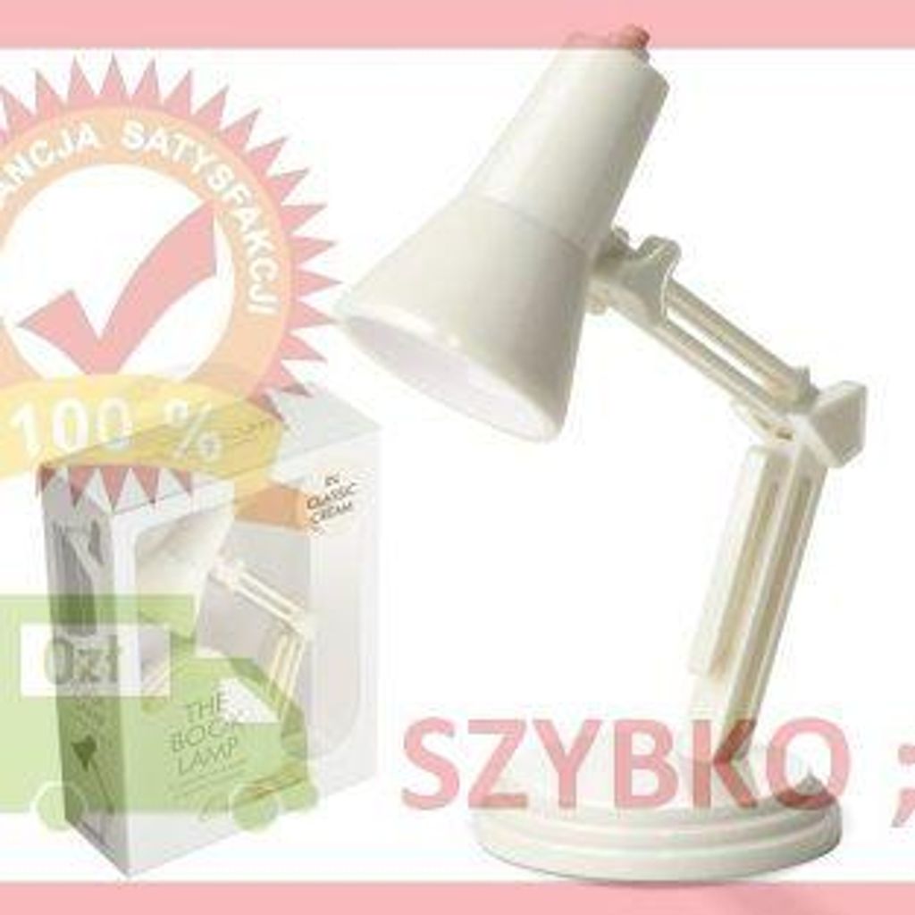 The Book Lamp Classic Cream