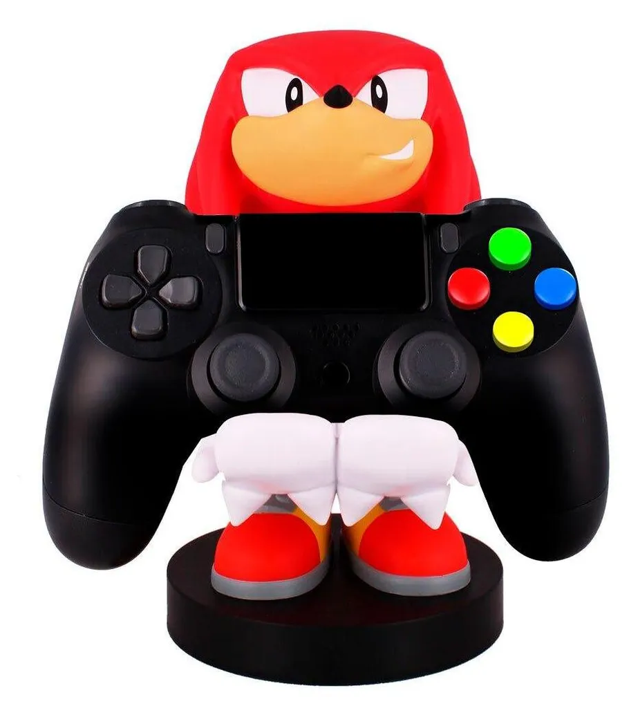 Statue Support Knuckles Sonic 21cm avec Bras Robustes Cable Guy Rouge - 10