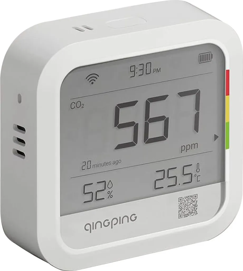 Détecteur de CO2 et Qualité de l'Air : Thermomètre Hygronome Complet