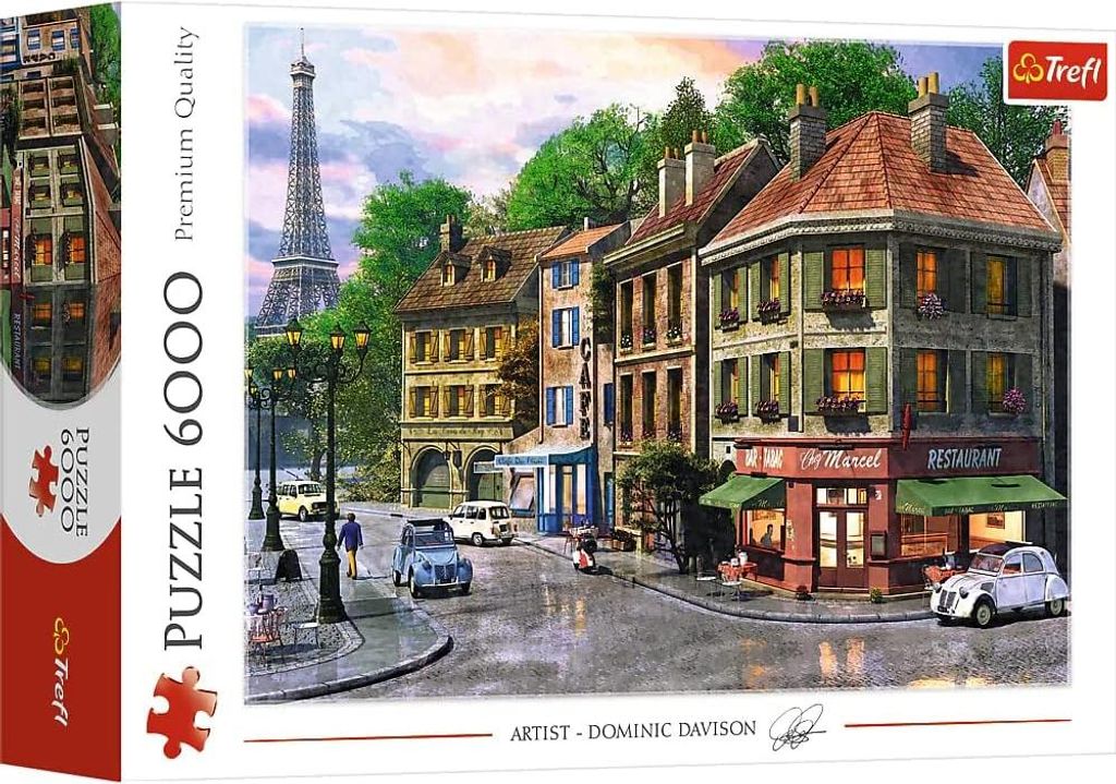 Puzzle 6000 elementów Uliczka Paryża Trefl Immagine del prodotto 