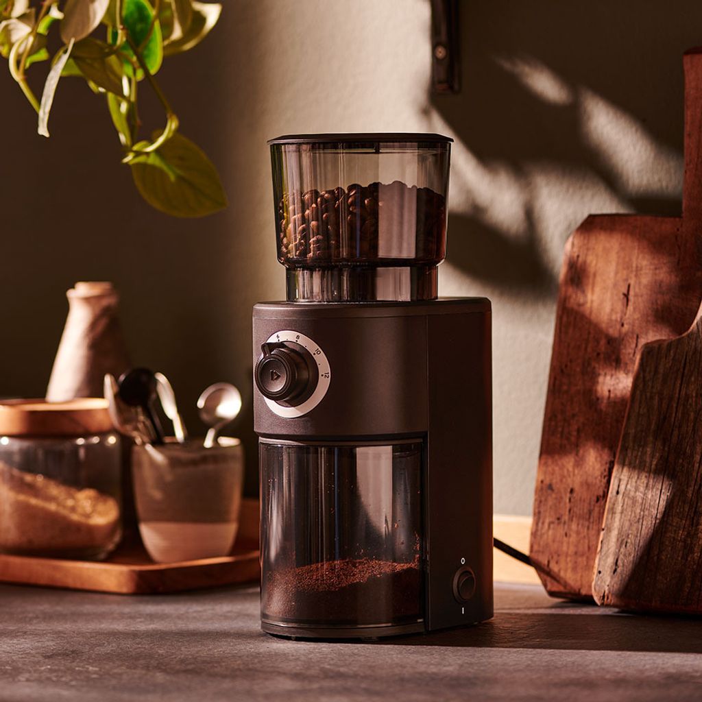 Tchibo elektrische Kaffeemühle, Edelstahlmahlwerk, 26 Produktbild 6