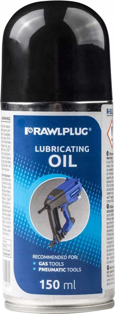 SILIKONÖL IN SPRAYFLASCHE FÜR GASGERÄTE 150 ml RAWLPLUG