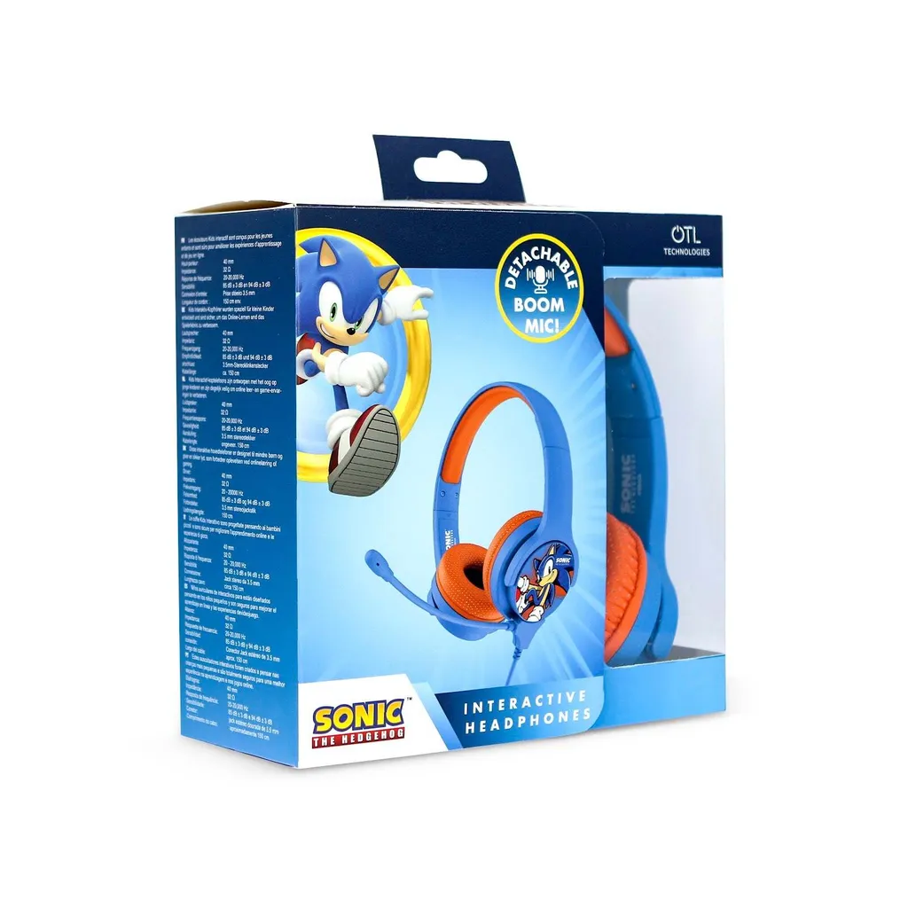 Casque Sonic Junior Protection Auditive 85dB et Micro pour Chat