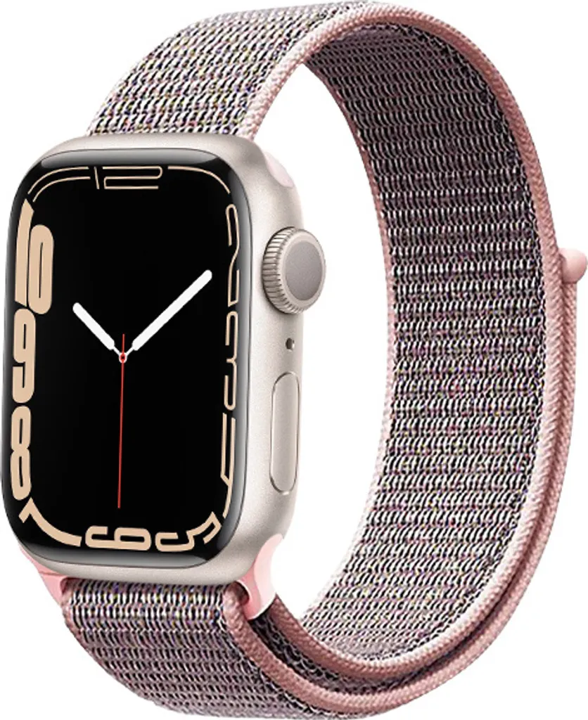 Crong Nylon Apple Watch 4/5/6/7/SE/8/9/10 40/41/42 mm (rosa chiaro)