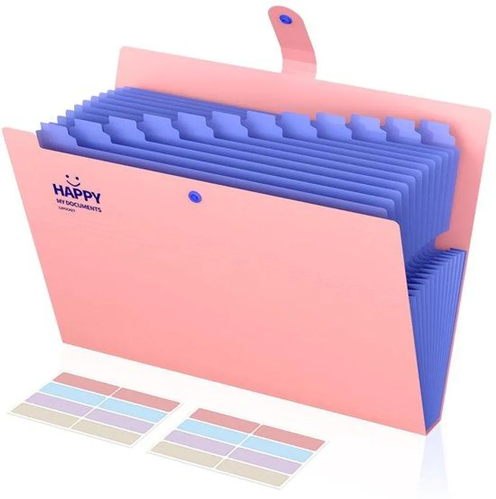 Trieur de documents A4 rouge : fini les feuilles volantes perdues