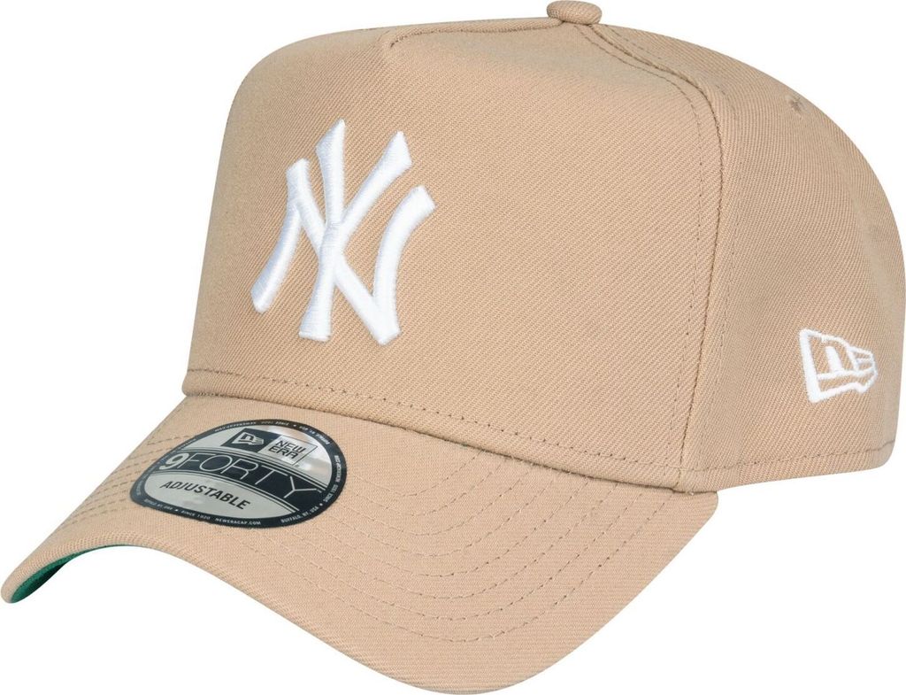 New Era 9Forty Snapback Trucker Cap - New York Yankees camel