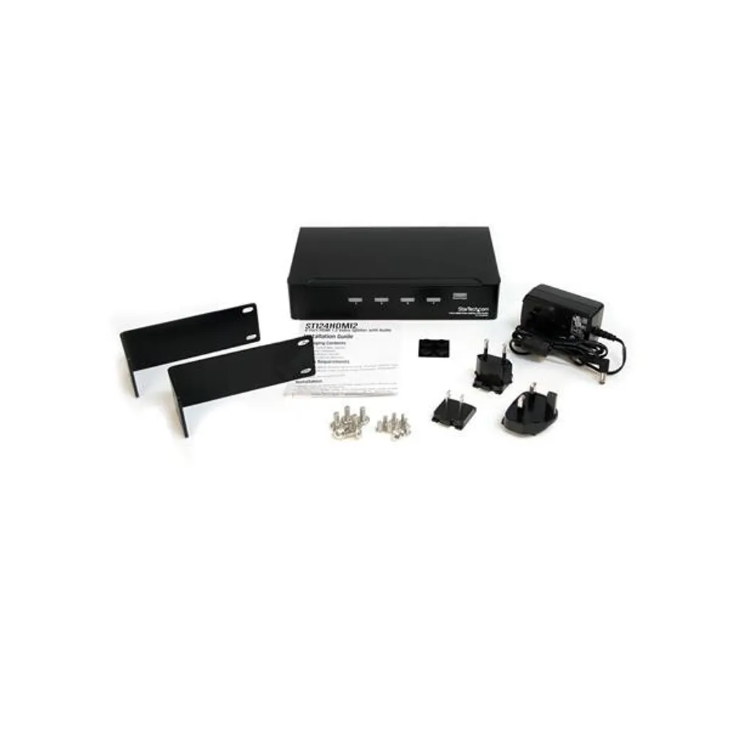 Répartiteur HDMI pour 4 écrans - Idéal affichage dynamique et bureaux - 3