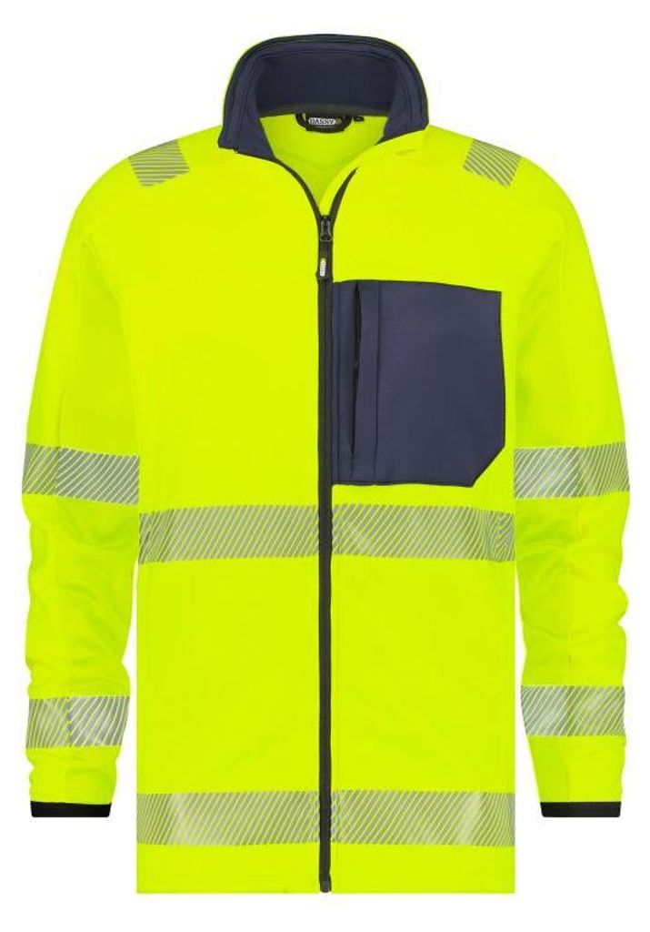 DASSY Warnschutzjacke CAMDEN gelb/blauGr. 3XL