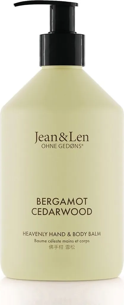 Balsamo Celeste Jean & Len 500ml | Argan e Cedro per la Pelle