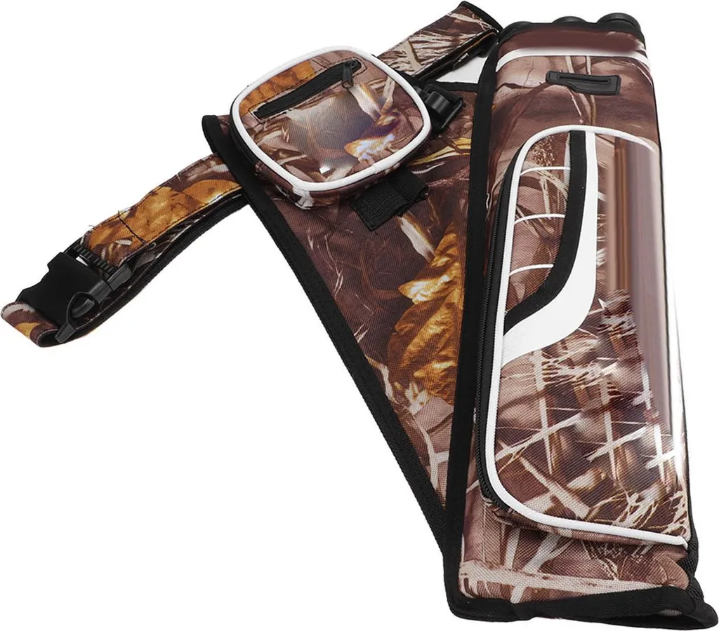 Sac d'archerie à mémoire de forme multidirectionnelle et design chasse