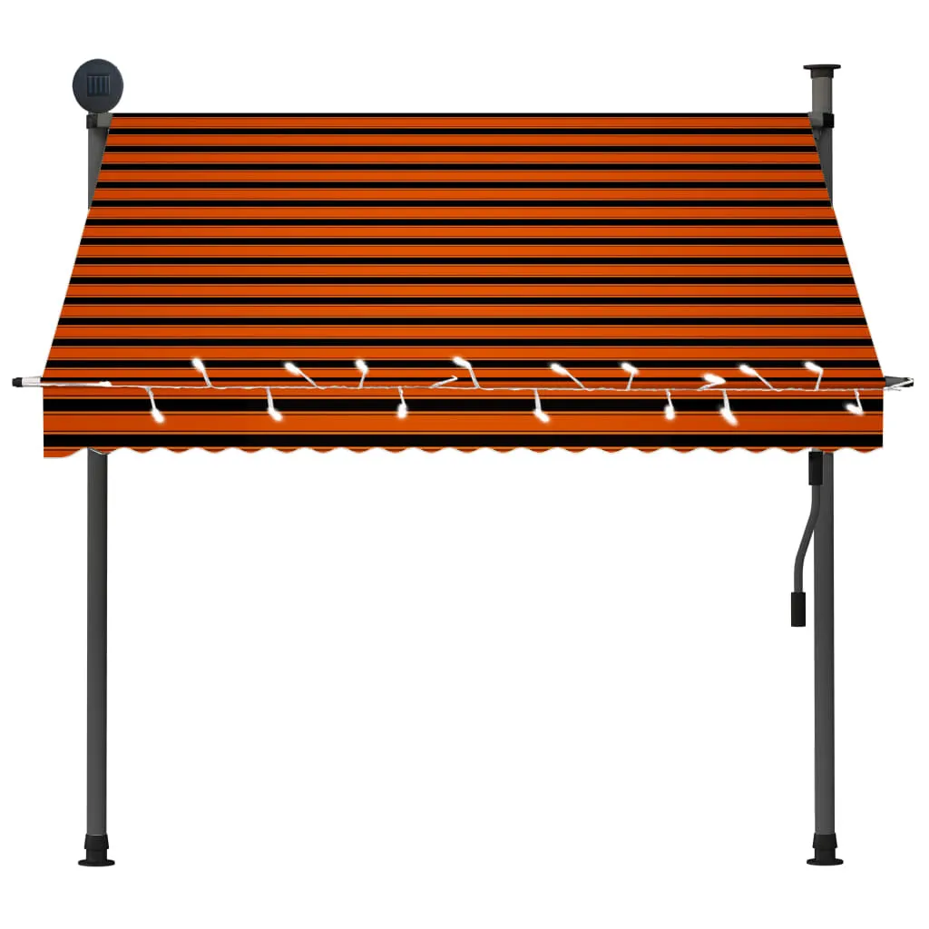 Store rétractable LED 200 cm : stop chaleur et éclairage de terrasse - 3