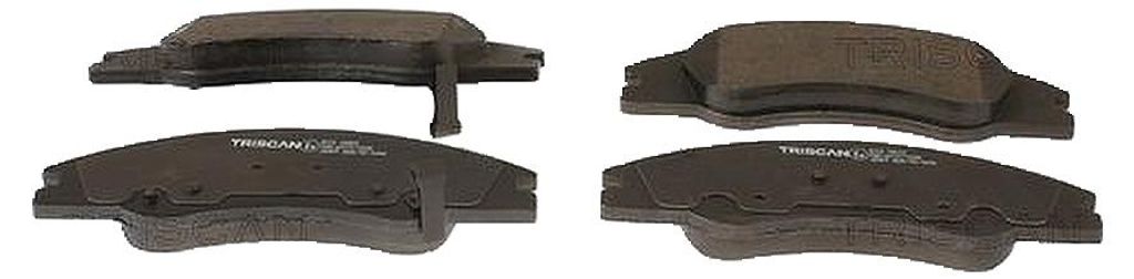 Bremsbelagsatz Scheiben 17,8 mm TRISCAN IAM-Expertise für u.a. KIA CERATO