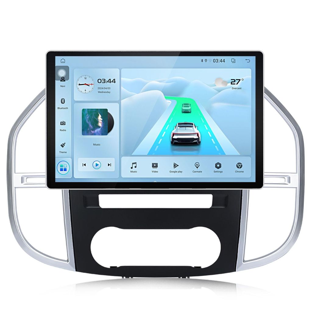 Hexinex 11.5" Android 15 Auto Radio für Mercedes Benz Vito 3 (2014-2020) WLAN, 2GB+64GB,CarPlay