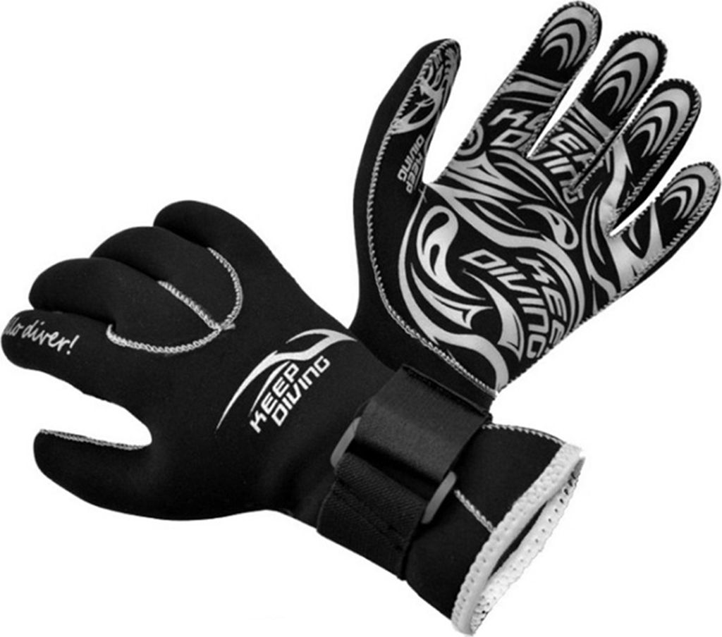 Tauchhandschuhe Frauen Maenner 3MM Neopren Schnorchelhandschuhe zum Schnorcheln Schwimmen Surfen Kajak Tauchen