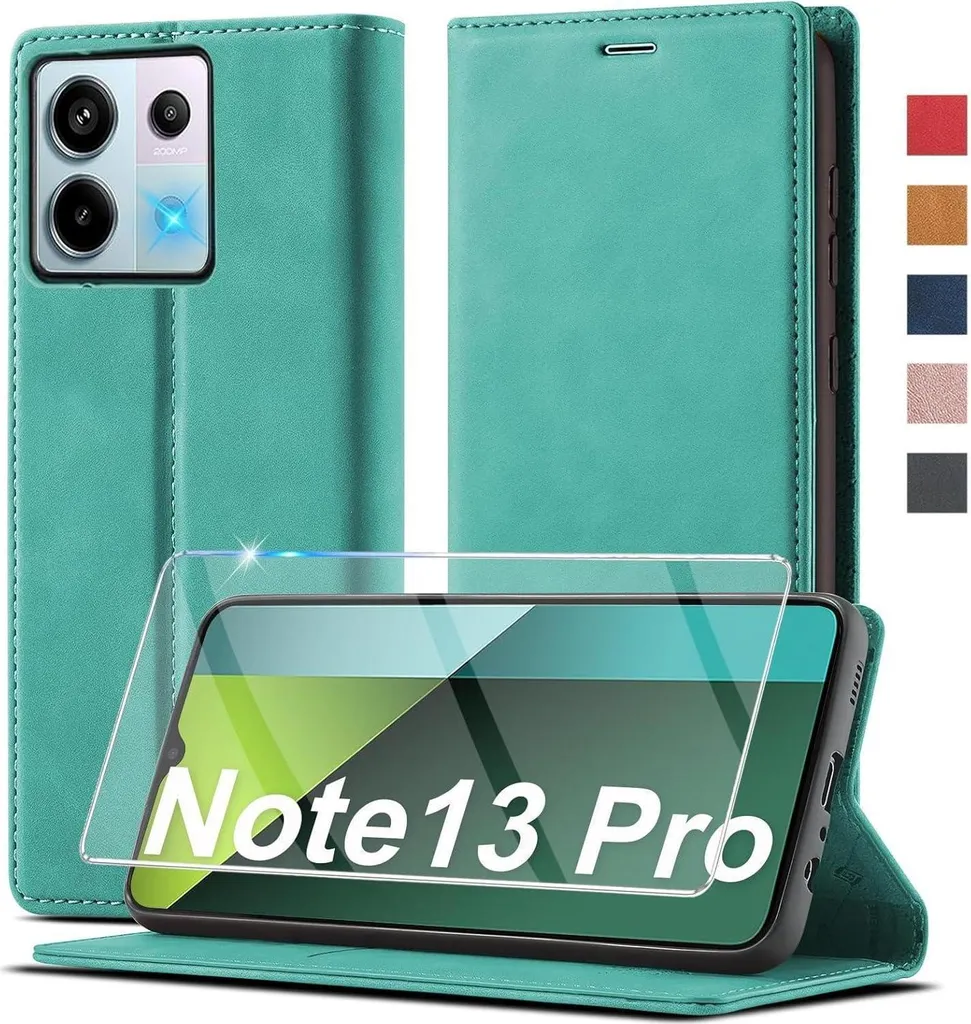 Custodia Supporto Stand Custodia Book Flip Per Xiaomi Redmi Note 13 Pro 5G - Protezione Con Supporto E Tasche Xiaomi M365 Pro