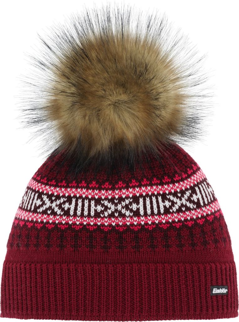 EISBÄR Marit Lux, Einheitsgröße, chianti, Wintermütze, Teilgefüttert, 30855