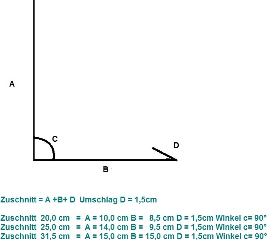 Wandanschlussblech 2 m lang Alu Natur Zuschnitt 25 cm - Produktbild 4