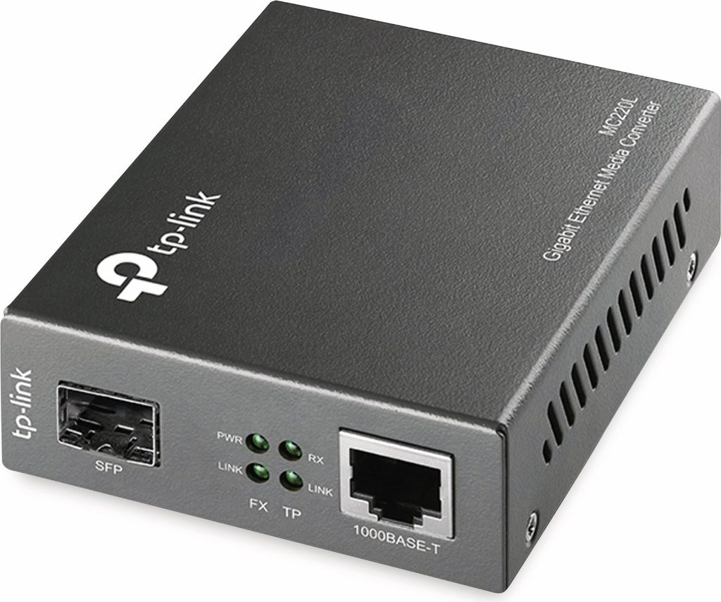 TP-Link Omada Nek MC220L Gigabitový optický konvertor Obrázek produktu 