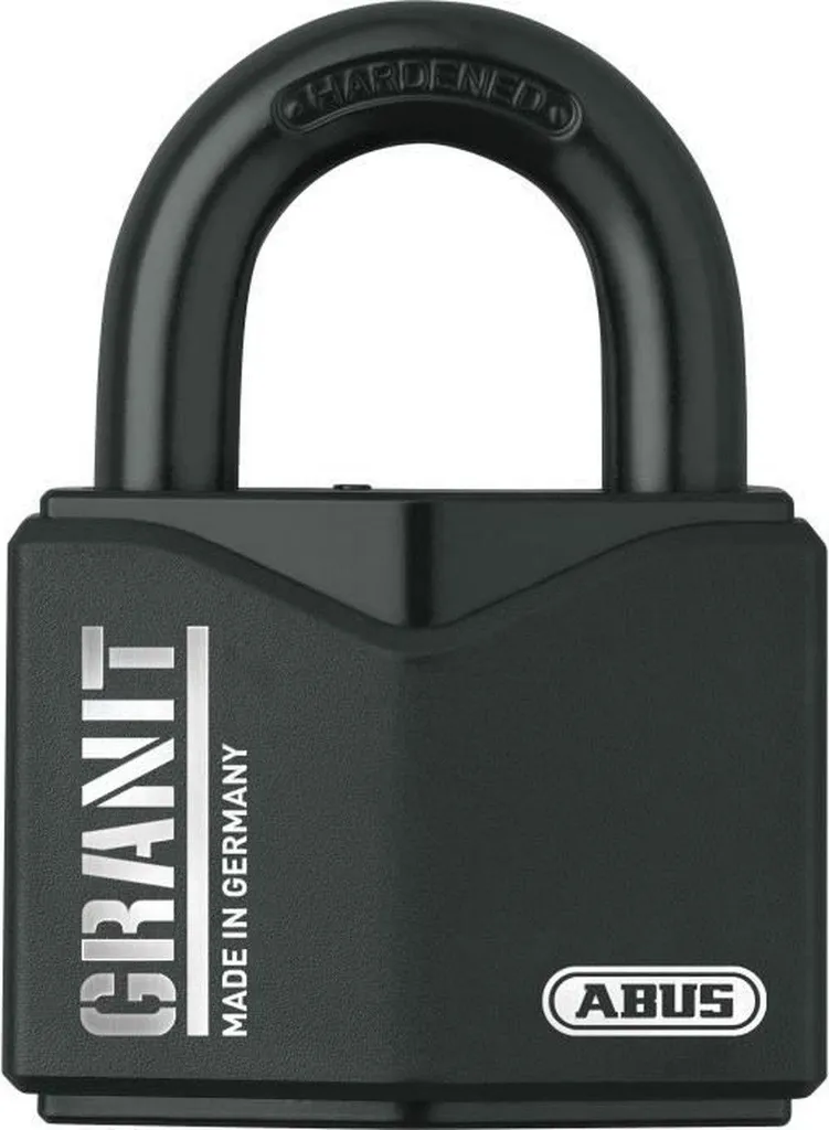 Cadenas haute sécurité ABUS Granit 37/55 en acier cémenté noir robuste