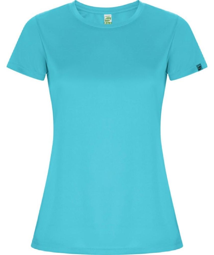 Roly Eco - "Imola" T-Shirt für Damen LT3851 (XL) (Türkis)