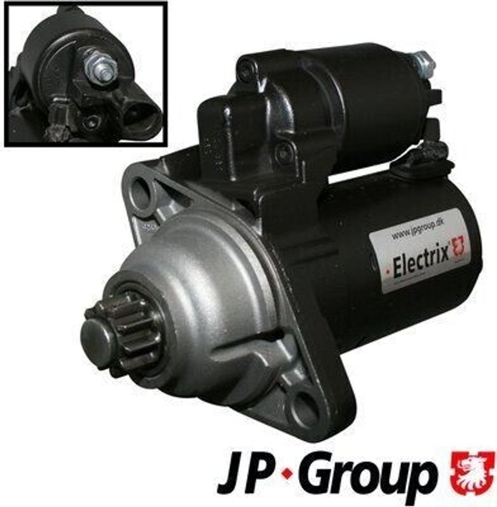 JP GROUP 1190304800 Starter Anlasser 1kW für VW GOLF VI Produktbild 