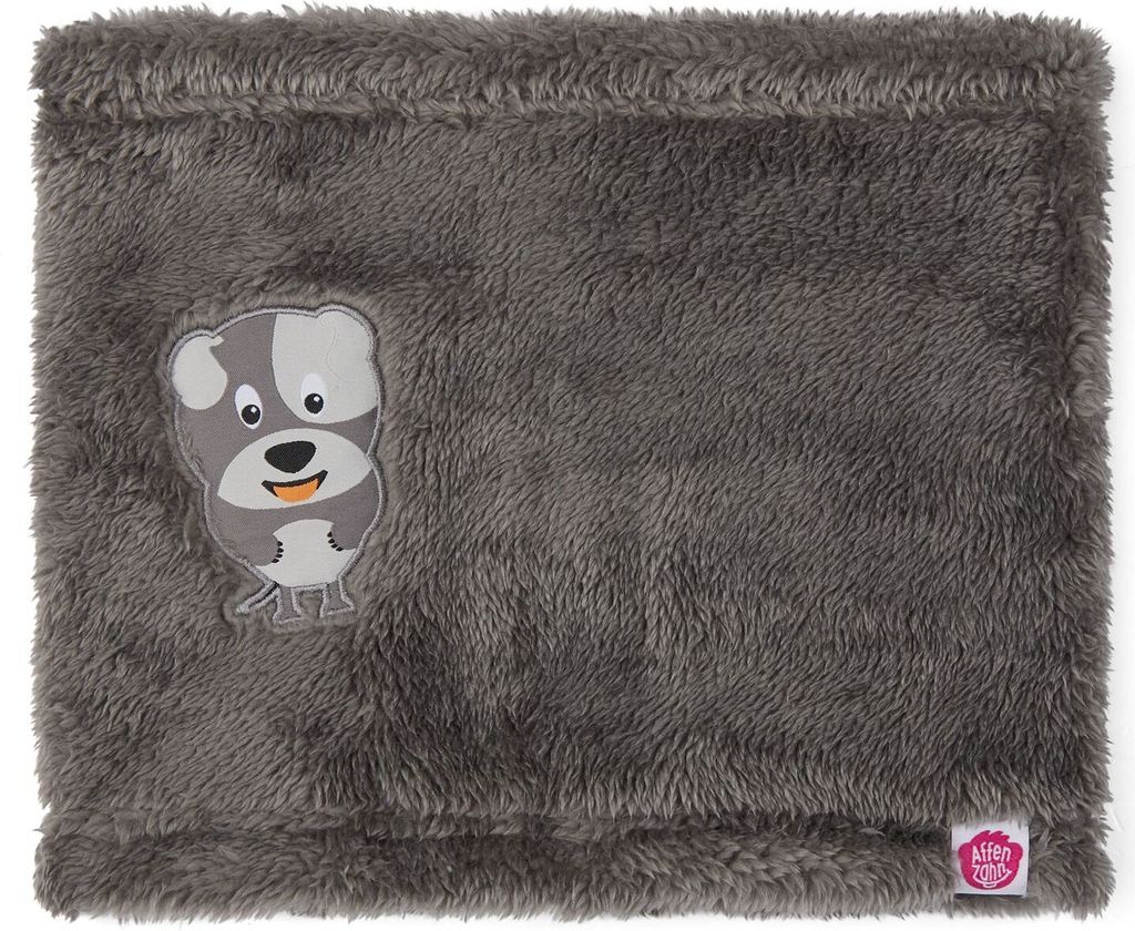 Affenzahn Schal Loop Scarf Hund grau