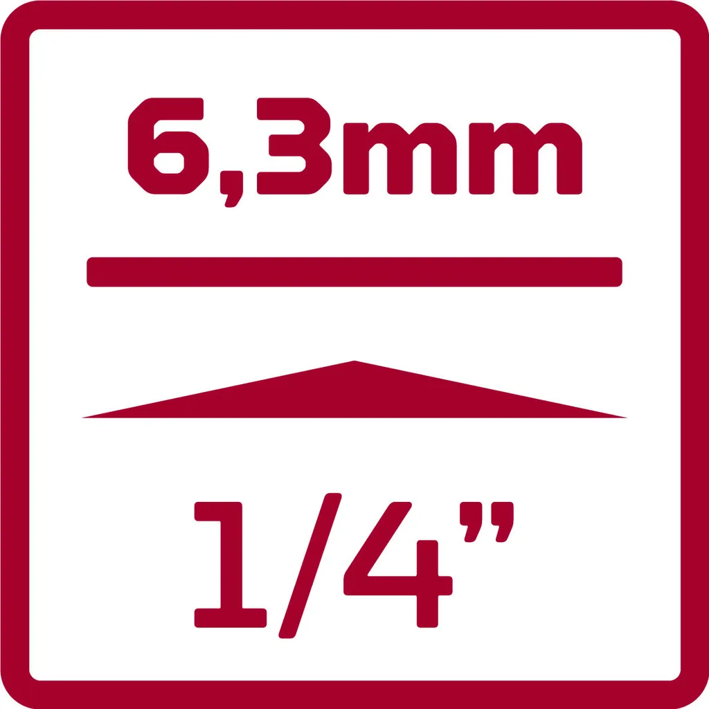 Set 13 Inserti GEDORE Red R48008013 1/4" - Design e Qualità - 2