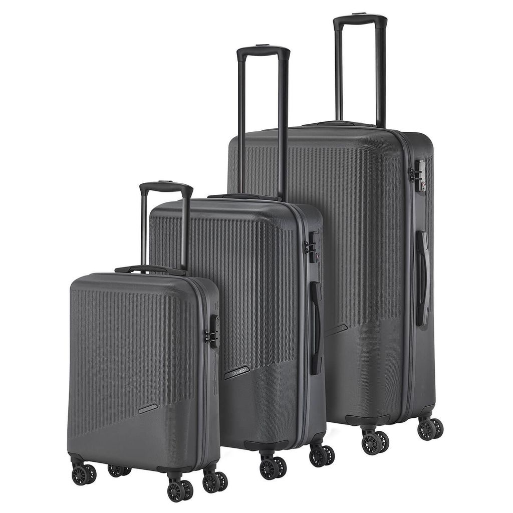 travelite Bali 4W Trolley L / M / S Anthrazit 77cm Produktbild 