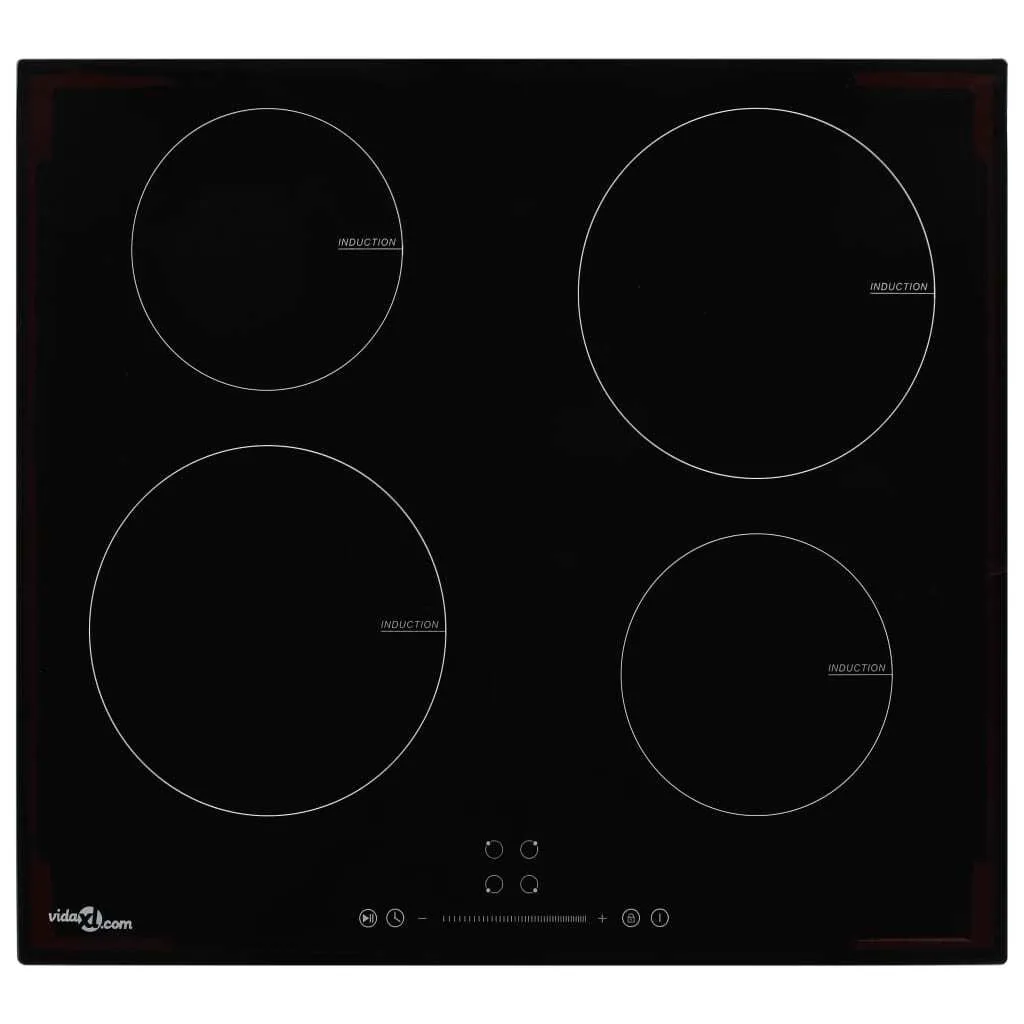 Plaque Induction 4 Feux vidaXL pour Cuisine Familiale Puissance 7000W
