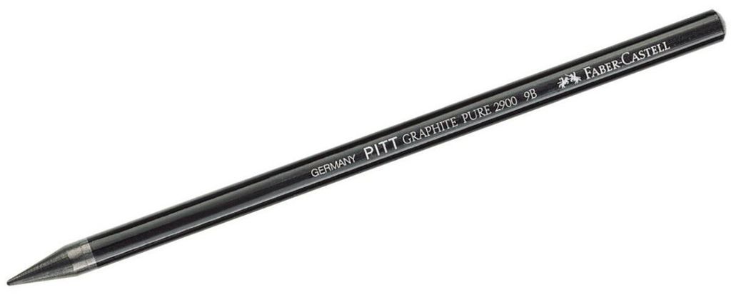 Faber-Castell PITT GRAPHITE PURE HB, HB, Schwarz, Rund, 1 Produktbild 
