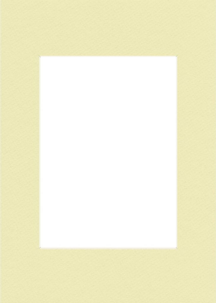Hama Premium Passepartout, Vanilla, 20 x 28 cm, Gelb Produktbild 