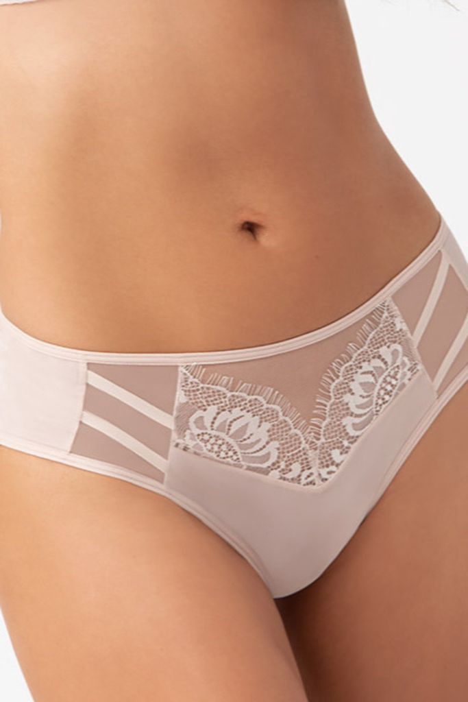 Gorsenia Lingerie Damen Brazilian Slip Paradise K498 beige
