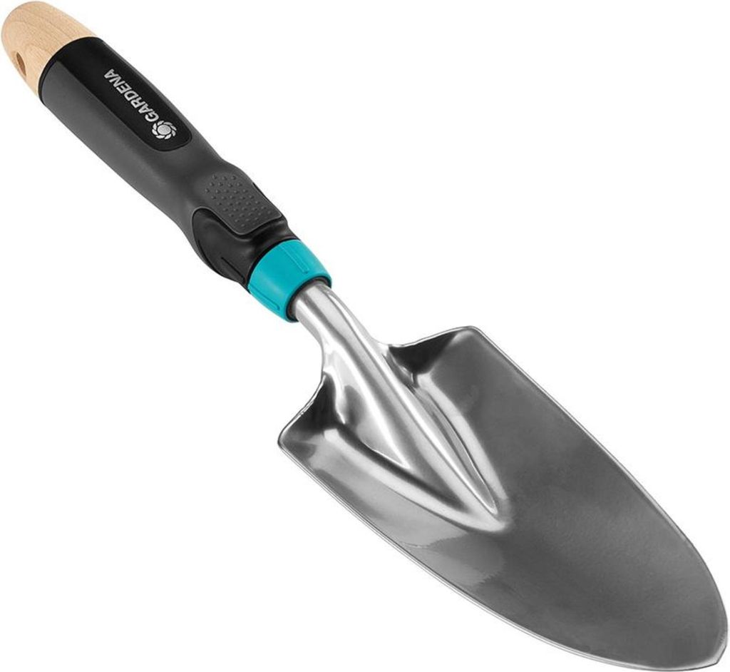 Gardena 17700-20 pelle/trolle Truelle de jardin Acier Noir, Image du produit 