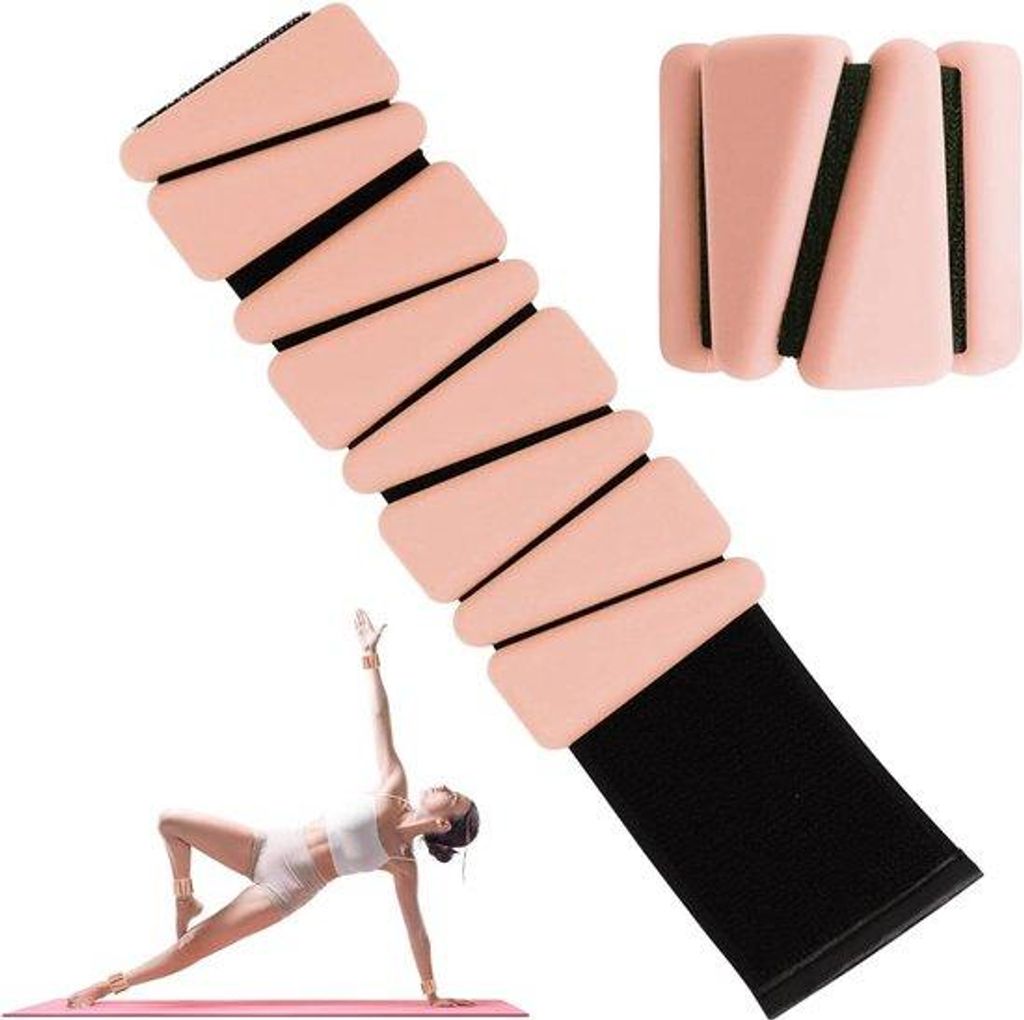 Silikonische Gewichte für Yoga und Pilates - Unisex - Set aus 2 Stücken
