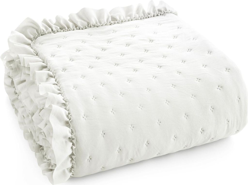 Copriletto Eurofirany crema 200x220 copriletto trapuntato Immagine del prodotto 